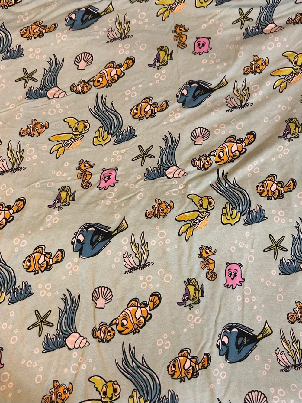 Little Sleepies Disney Nemo's Reef Large Cloud Blanket
